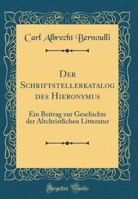 Book cover for Der Schriftstellerkatalog Des Hieronymus