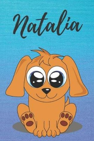 Cover of Natalia dog coloring book / notebook / journal / diary