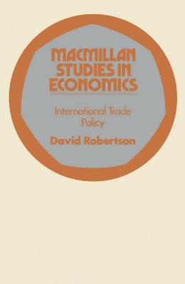 Book cover for International Trade Policy