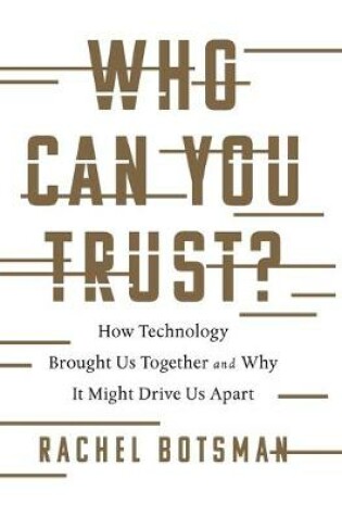 Cover of Who Can You Trust?