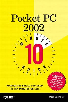 Book cover for 10 Minute Guide to Pocket PC 2002