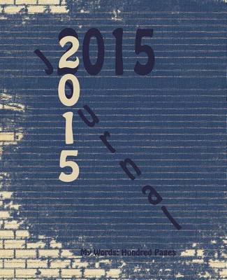 Book cover for 2015 Journal (Blue)