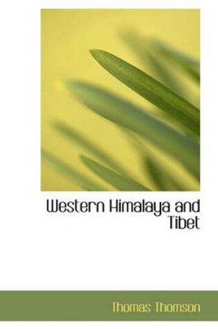 Cover of Western Himalaya and Tibet