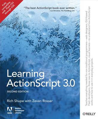 Book cover for Learning ActionScript 3.0