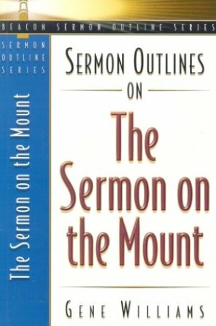 Cover of Sermon Outlines on the Sermon on the Mount