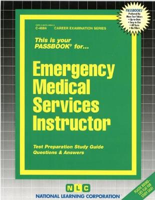 Book cover for Emergency Medical Services Instructor