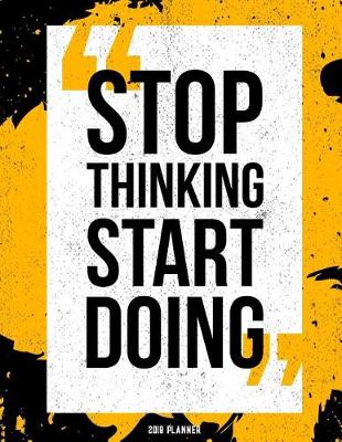 Book cover for Stop Thinking Start Doing