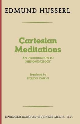 Book cover for Cartesian Meditations