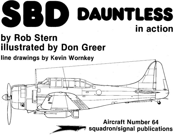 Book cover for SBD "Dauntless" in Action