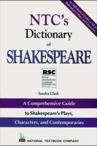 Cover of NTC's Dictionary of Shakespeare