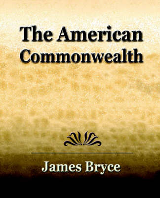 Book cover for The American Commonwealth (1904)