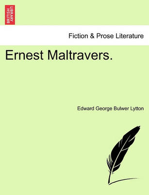 Book cover for Ernest Maltravers.