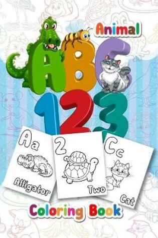 Cover of Animal ABC Coloring Book