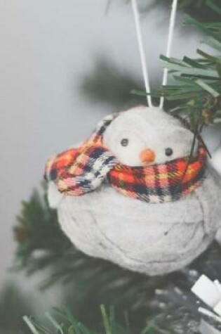 Cover of Cute Chubby Snowman Christmas Tree Ornament