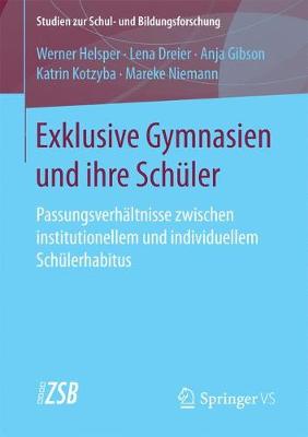 Book cover for Exklusive Gymnasien Und Ihre Schuler