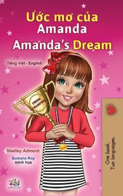 Book cover for Amanda's Dream (Vietnamese English Bilingual Children's Book)