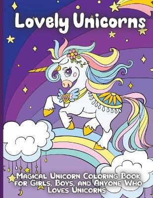 Book cover for Lovely Unicorns