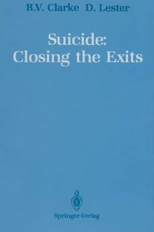 Cover of Suicide: Closing the Exits