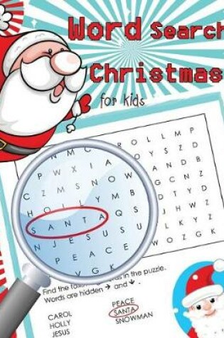 Cover of Word Search Christmas for Kids