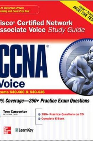 Cover of CCNA Cisco Certified Network Associate Voice Study Guide (Exams 640-460 & 642-436)