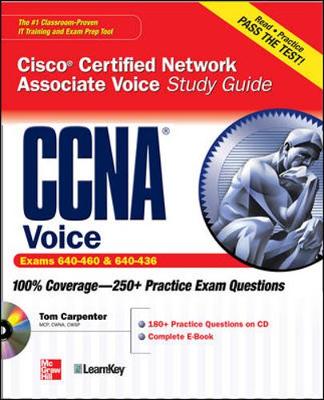 Book cover for CCNA Cisco Certified Network Associate Voice Study Guide (Exams 640-460 & 642-436)