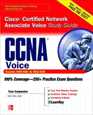 Cover of CCNA Cisco Certified Network Associate Voice Study Guide (Exams 640-460 & 642-436)