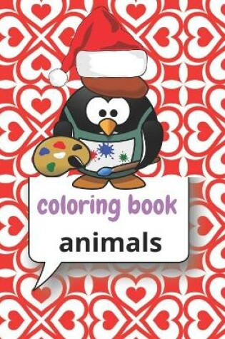 Cover of coloring book animals