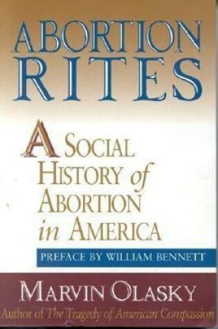 Cover of Abortion Rites