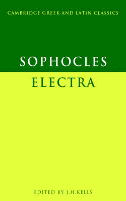 Cover of Sophocles: Electra