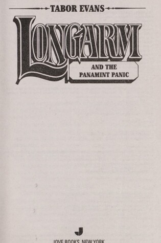 Cover of Longarm and the Panamint Panic