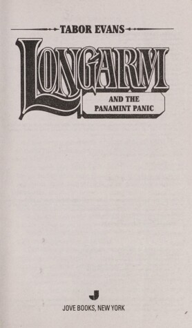 Cover of Longarm and the Panamint Panic