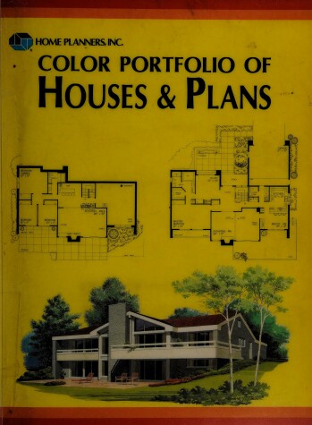 Book cover for Colour Portfolio of Houses and Plans