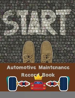 Book cover for Automotive Maintenance Record Book