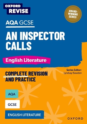 Book cover for Oxford Revise: AQA GCSE English Literature: An Inspector Calls