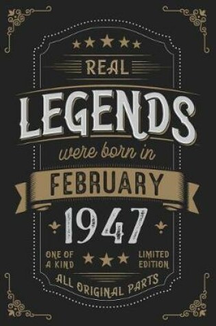 Cover of Real Legendes were born in February 1947