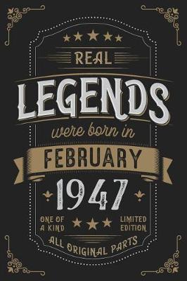 Book cover for Real Legendes were born in February 1947