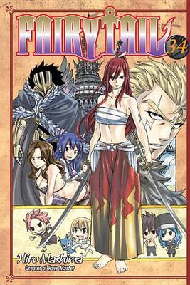 Book cover for Fairy Tail 34