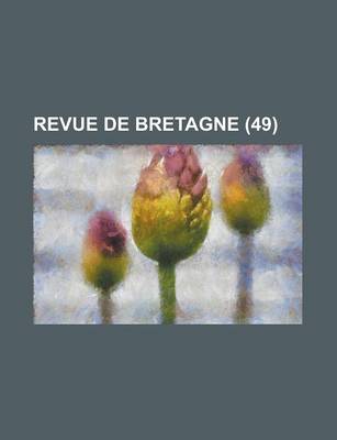 Book cover for Revue de Bretagne (49 )