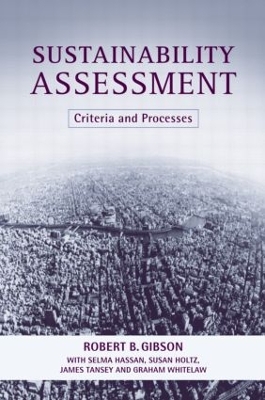 Book cover for Sustainability Assessment