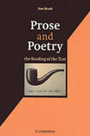 Cover of Prose and Poetry