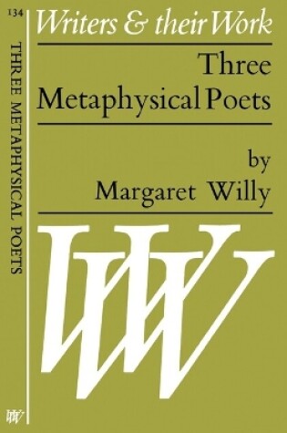 Cover of Three Metaphysical Poets