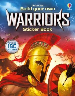 Book cover for Build Your Own Warriors Sticker Book