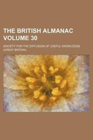 Cover of The British Almanac Volume 30