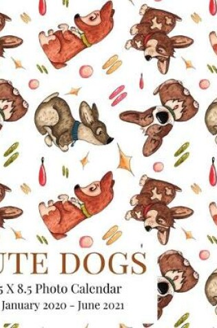 Cover of Cute Dogs 8.5 X 8.5 Photo Calendar January 2020 - June 2021