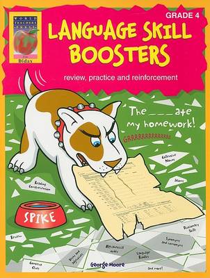 Book cover for Language Skill Boosters, Grade 4