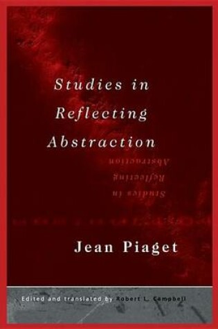 Cover of Studies in Reflecting Abstraction