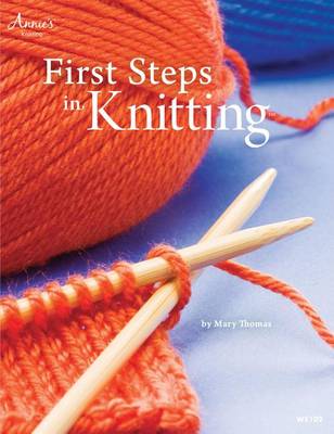 Book cover for First Steps in Knitting