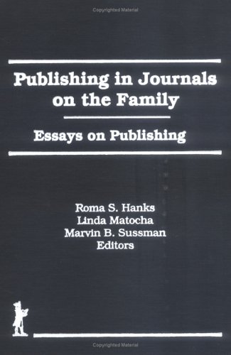 Book cover for Publishing in Journals on the Family