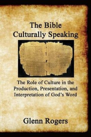 Cover of The Bible Culturally Speaking