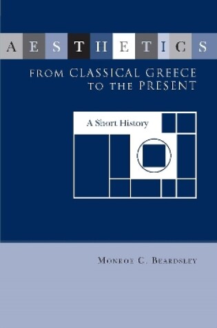 Cover of Aesthetics from Classical Greece to the Present